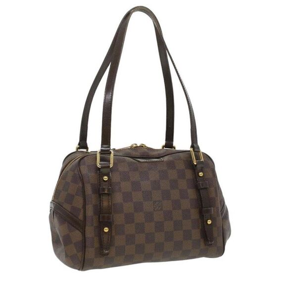 LOUIS VUITTON Damier Ebene Rivington PM Hand Bag - Picture 1 of 12